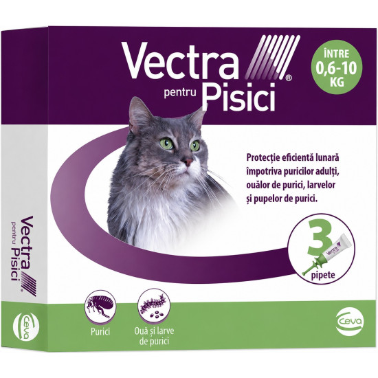 Vectra Felis Soluție Spot-On pentru Pisici – Tratament Eficient Împotriva Puricilor